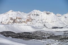 09Q Tumbling Peak, Scarab Peak, Haiduk Peak From Lookout Mountain At Banff Sunshine Ski Area.jpg